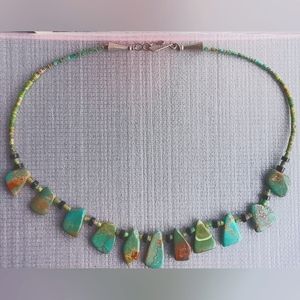 Old Turquoise Necklace
